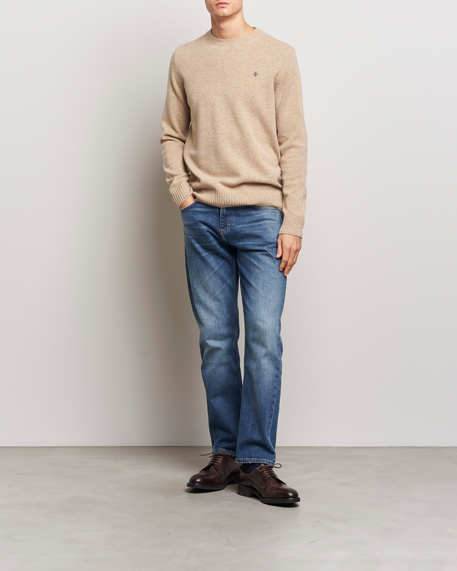 Homme | Pulls Et Tricots | Morris | Newton Crew Neck Khaki