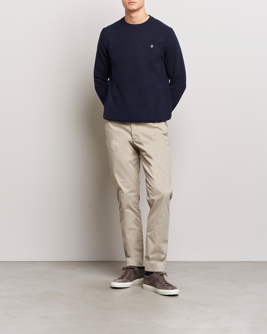 Homme | Pulls Et Tricots | Morris | Newton Crew Neck Navy