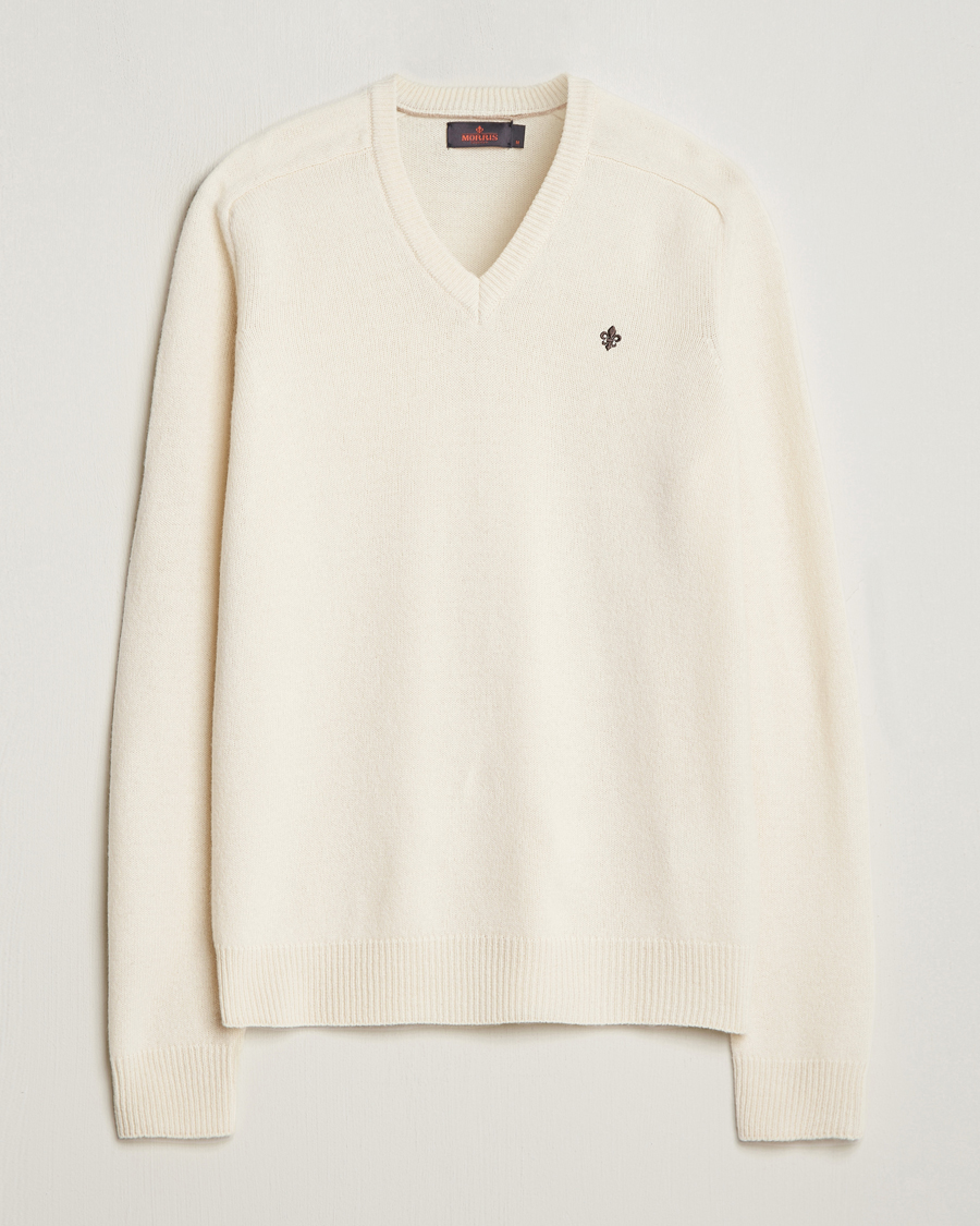 Homme | Pulls Et Tricots | Morris | Newton V-neck Off White