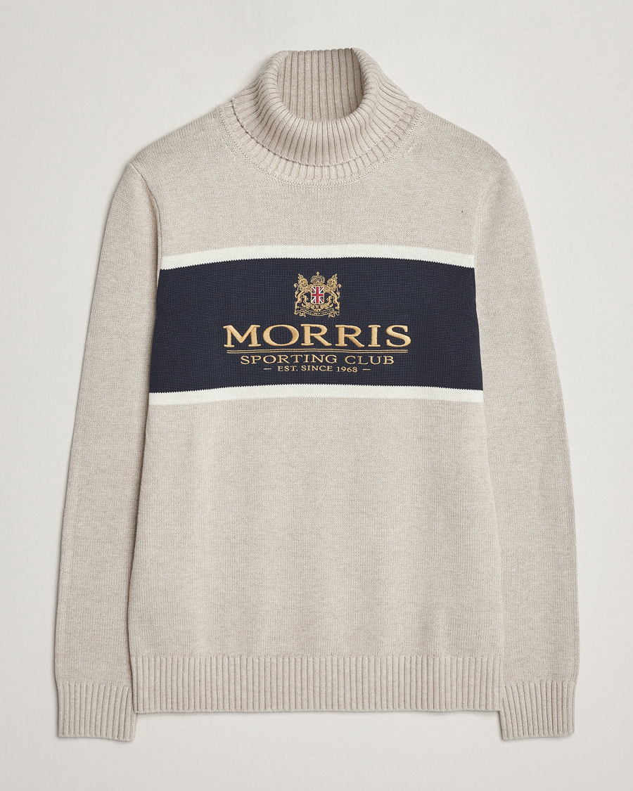 Homme | Pulls Et Tricots | Morris | Trevor Logo Rollneck Khaki