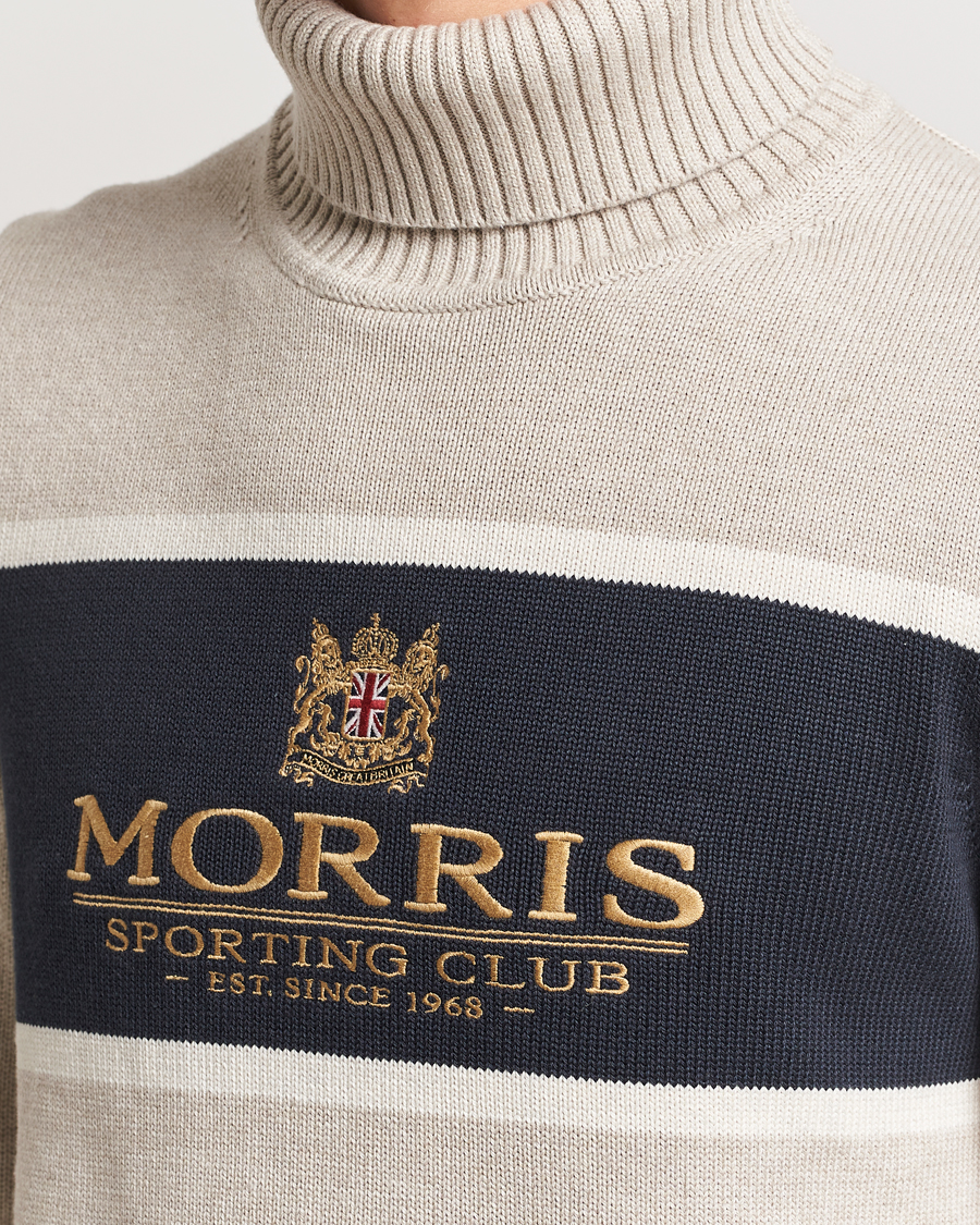 Homme | Pulls Et Tricots | Morris | Trevor Logo Rollneck Khaki