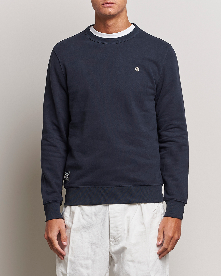 Homme | Pulls Et Tricots | Morris | Brandon Lily Sweatshirt Old Blue