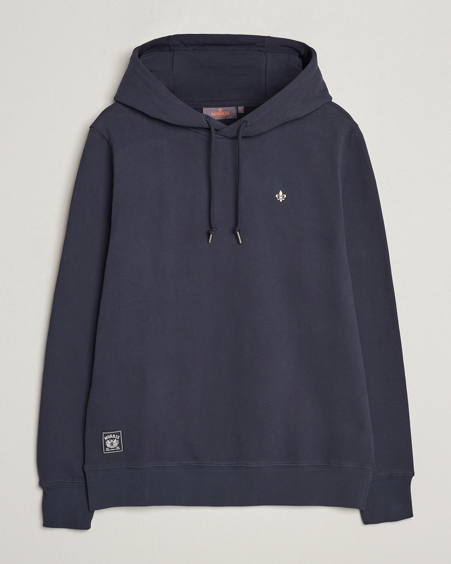 Homme | Pulls Et Tricots | Morris | Brandon Lily Hoodie Old Blue