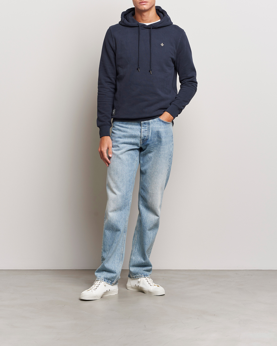 Homme | Pulls Et Tricots | Morris | Brandon Lily Hoodie Old Blue