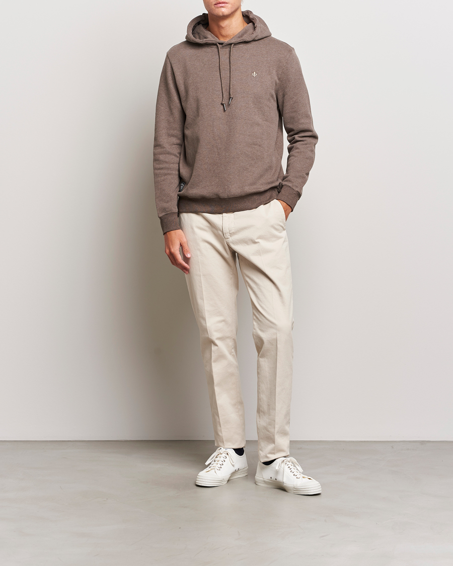 Homme | Pulls Et Tricots | Morris | Brandon Lily Hoodie Brown