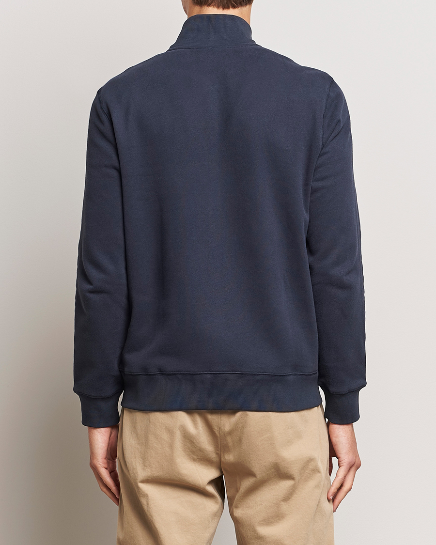 Homme | Pulls Et Tricots | Morris | Warren Sweat Zip Cardigan Old Blue