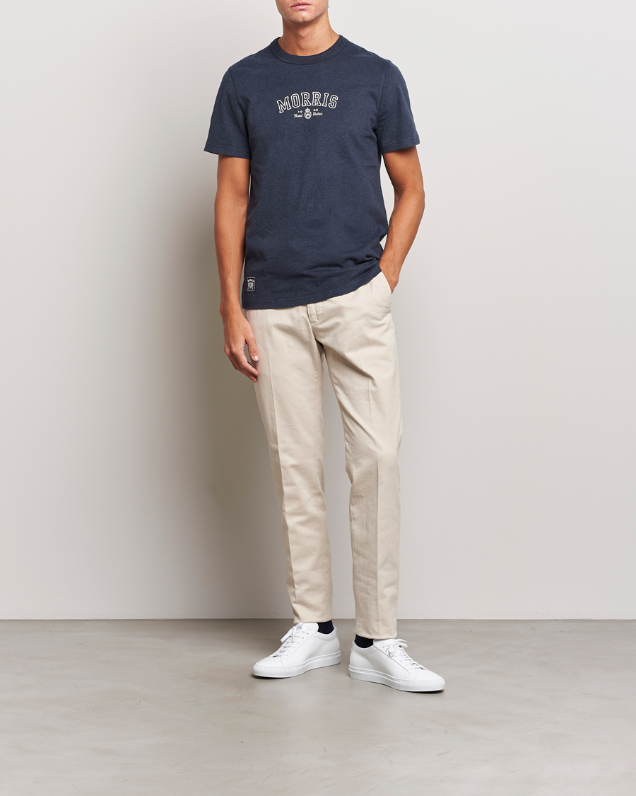 Homme | T-shirts | Morris | Halford T-shirt Navy