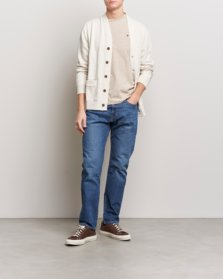 Homme | T-shirts | Morris | James Crew Neck T-shirt Khaki