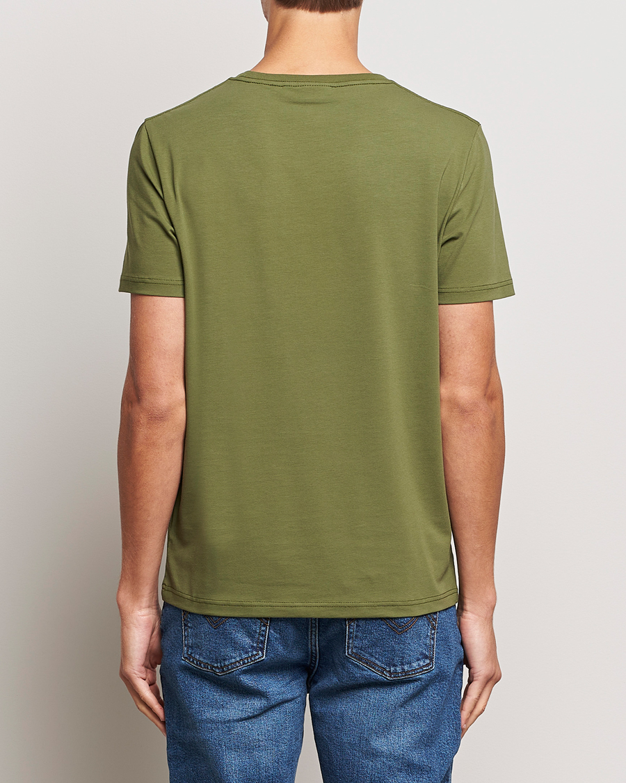 Homme | T-shirts | Morris | James Crew Neck T-shirt Olive
