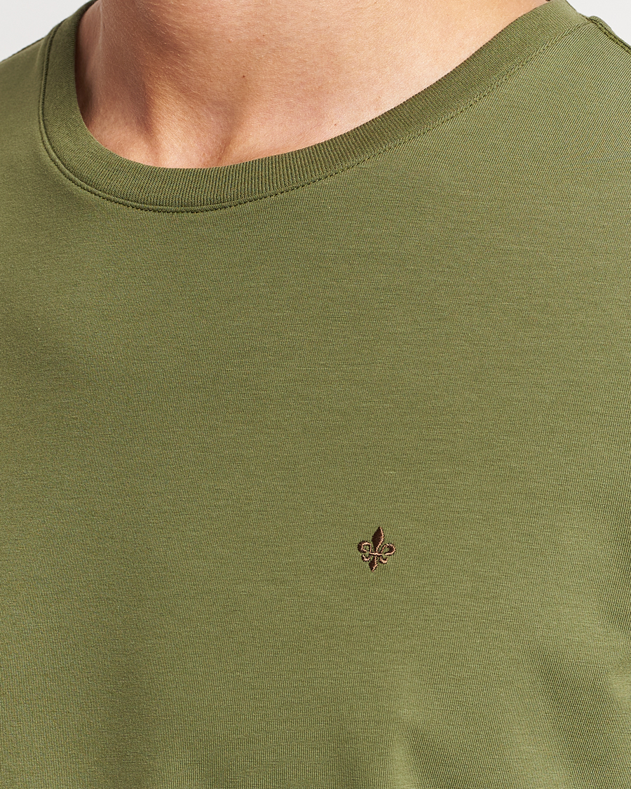 Homme | T-shirts | Morris | James Crew Neck T-shirt Olive
