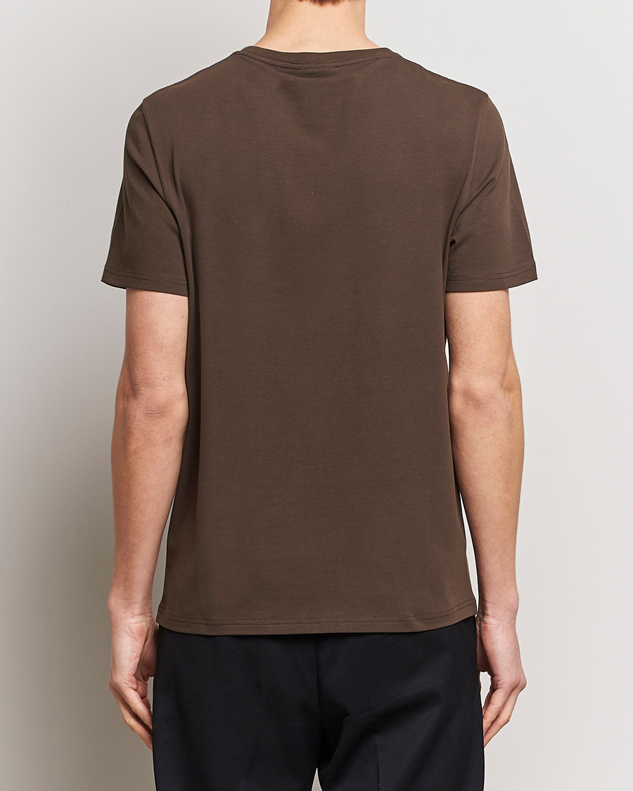 Homme | T-shirts | Morris | James Crew Neck T-shirt Brown
