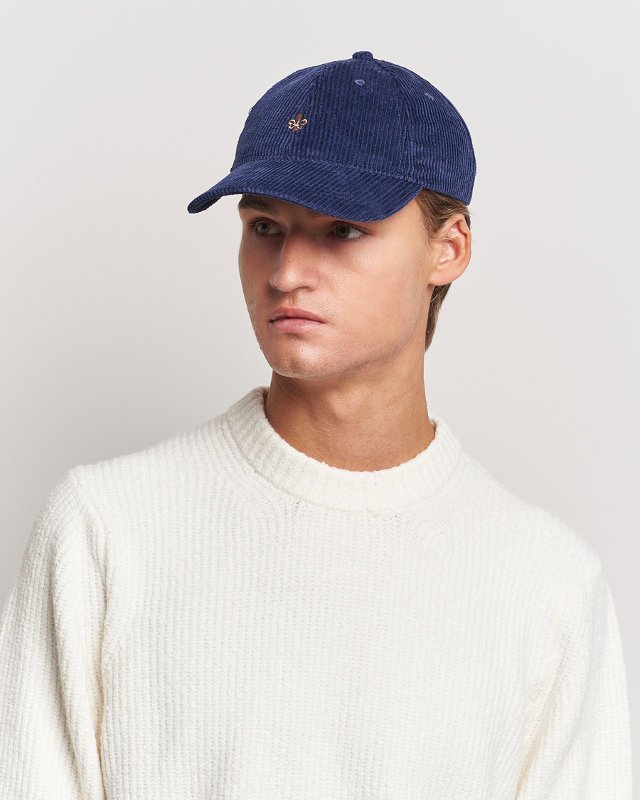 Homme | Morris Lily Corduroy Cap Navy | Morris | Lily Corduroy Cap Navy