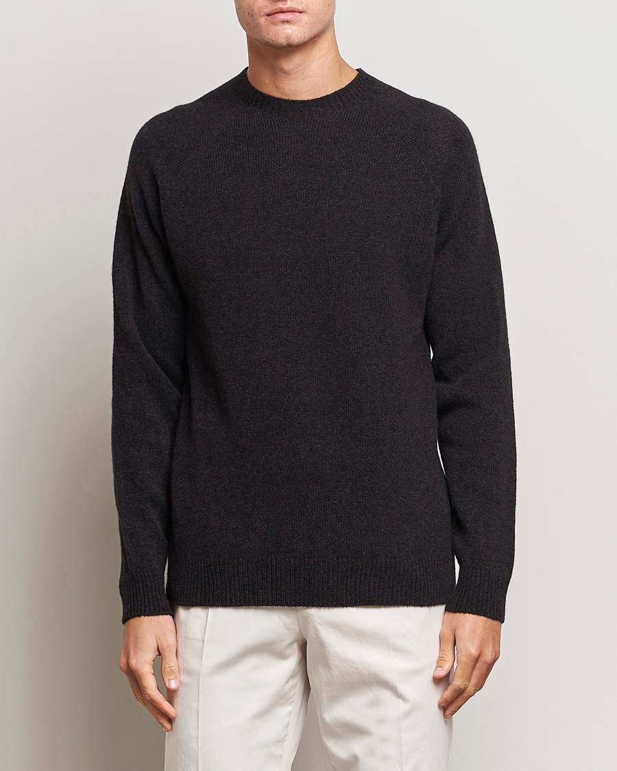 Homme | Pulls Et Tricots | Sunspel | Lambswool Crewneck Coffee Twist