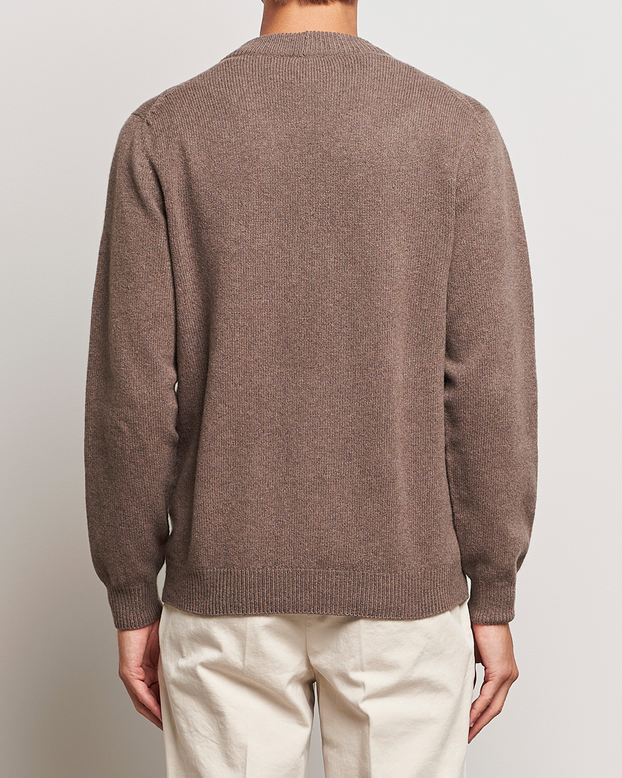 Homme | Pulls Et Tricots | Sunspel | Lambswool Cardigan Cedar