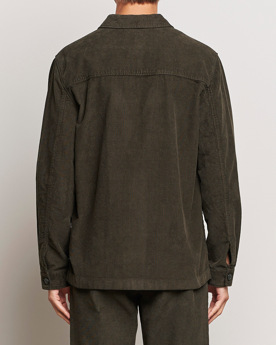 Homme | Blazers | Sunspel | Cord Twin Pocket Jacket Coffee