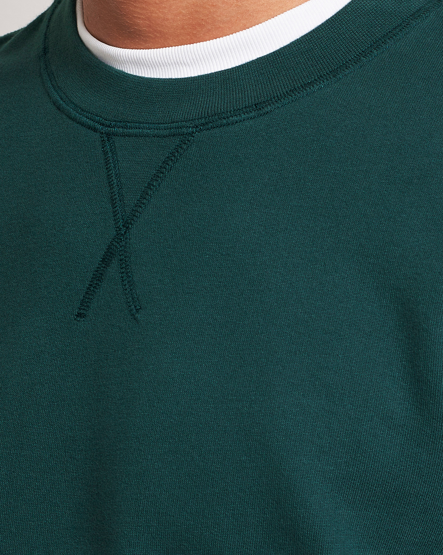 Homme | Pulls Et Tricots | Sunspel | Loopback Sweatshirt Peacock