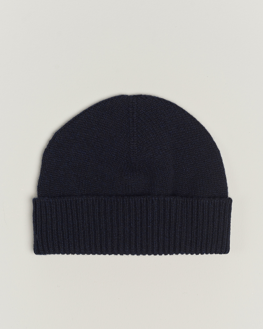 Homme | Sunspel Lambswool Hat Dark Navy | Sunspel | Lambswool Hat Dark Navy