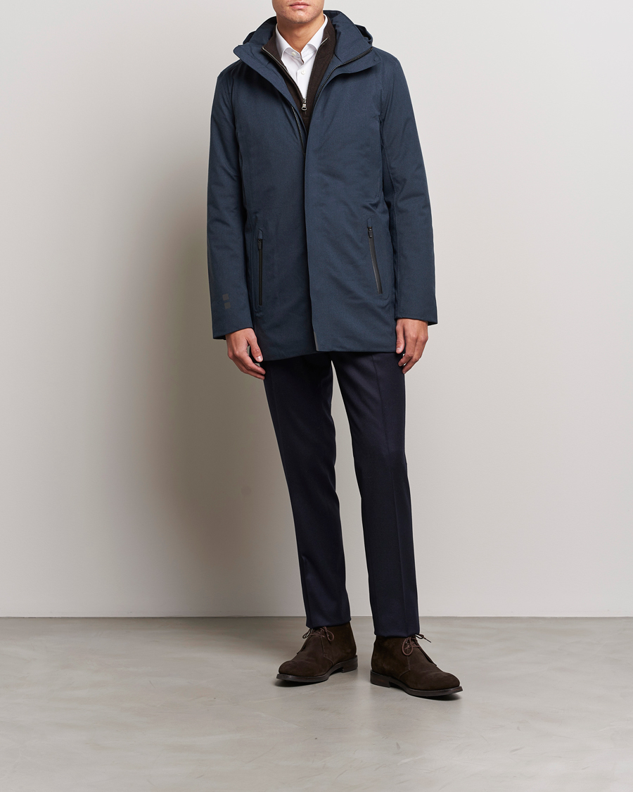 Homme | Manteaux Et Vestes | UBR | Regulator Parka Dark Navy Melange