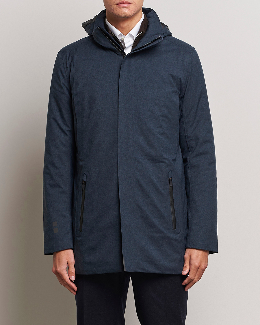 Homme | Manteaux Et Vestes | UBR | Regulator Parka Dark Navy Melange