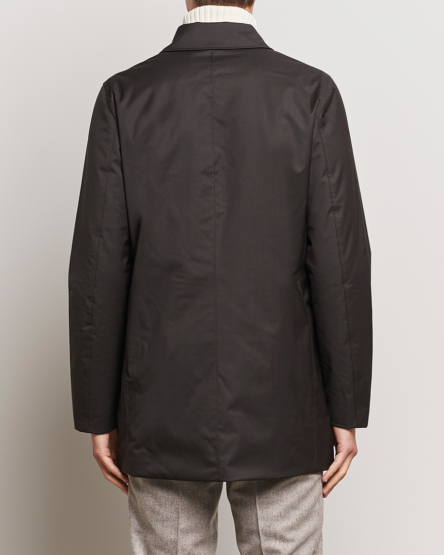 Homme | Manteaux Et Vestes | UBR | Regulator Coat Savile Dark Brown Wool