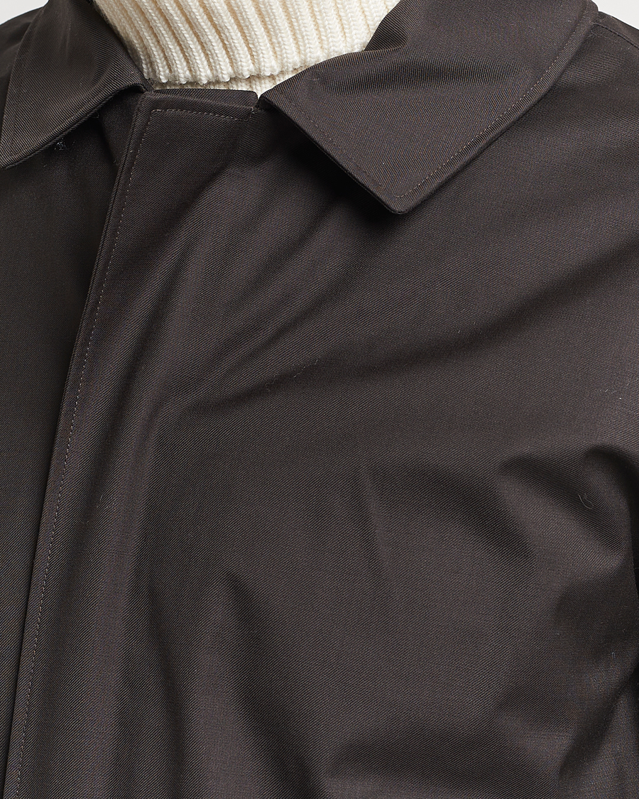Homme | Manteaux Et Vestes | UBR | Regulator Coat Savile Dark Brown Wool