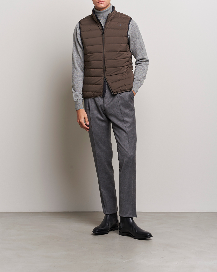 Homme | Manteaux Et Vestes | UBR | Sonic Vest Mocca