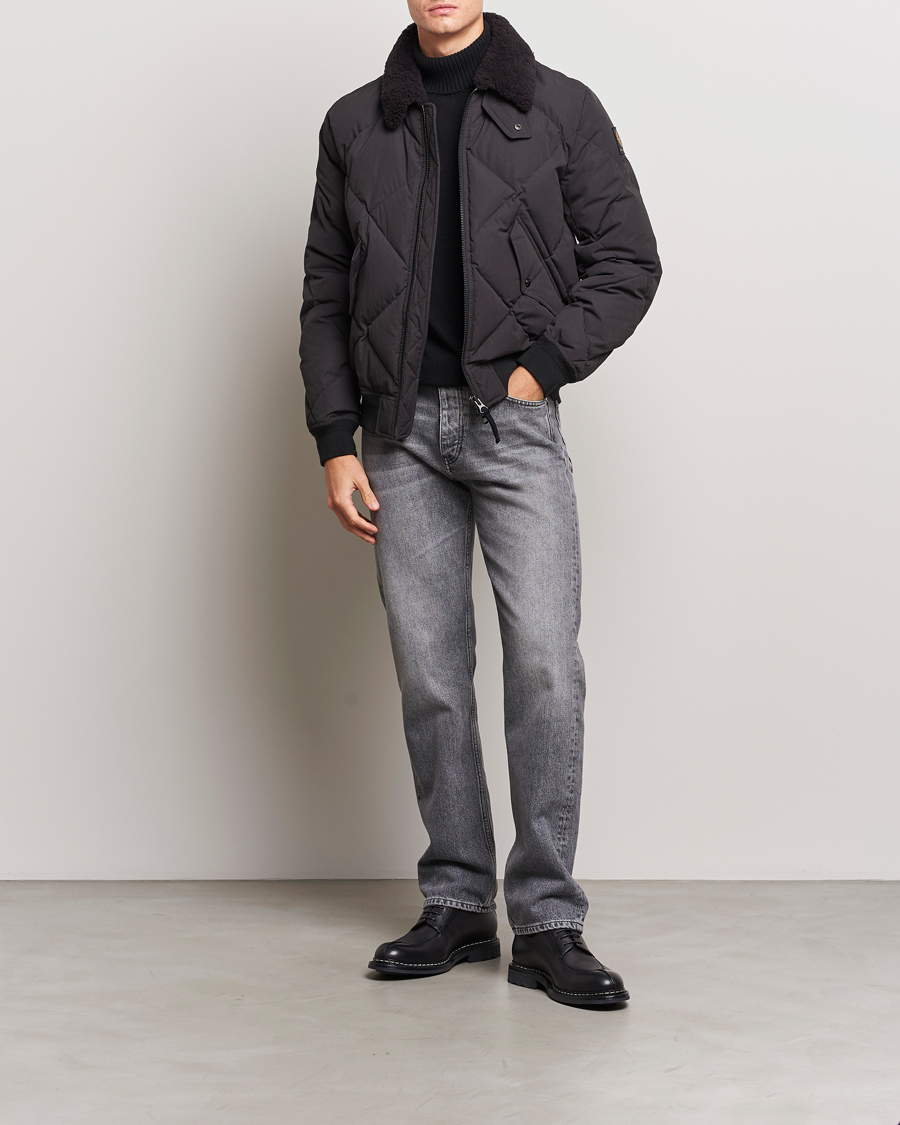 Homme | Manteaux Et Vestes | Belstaff | Hawkridge Padded Sherling Jacket Black