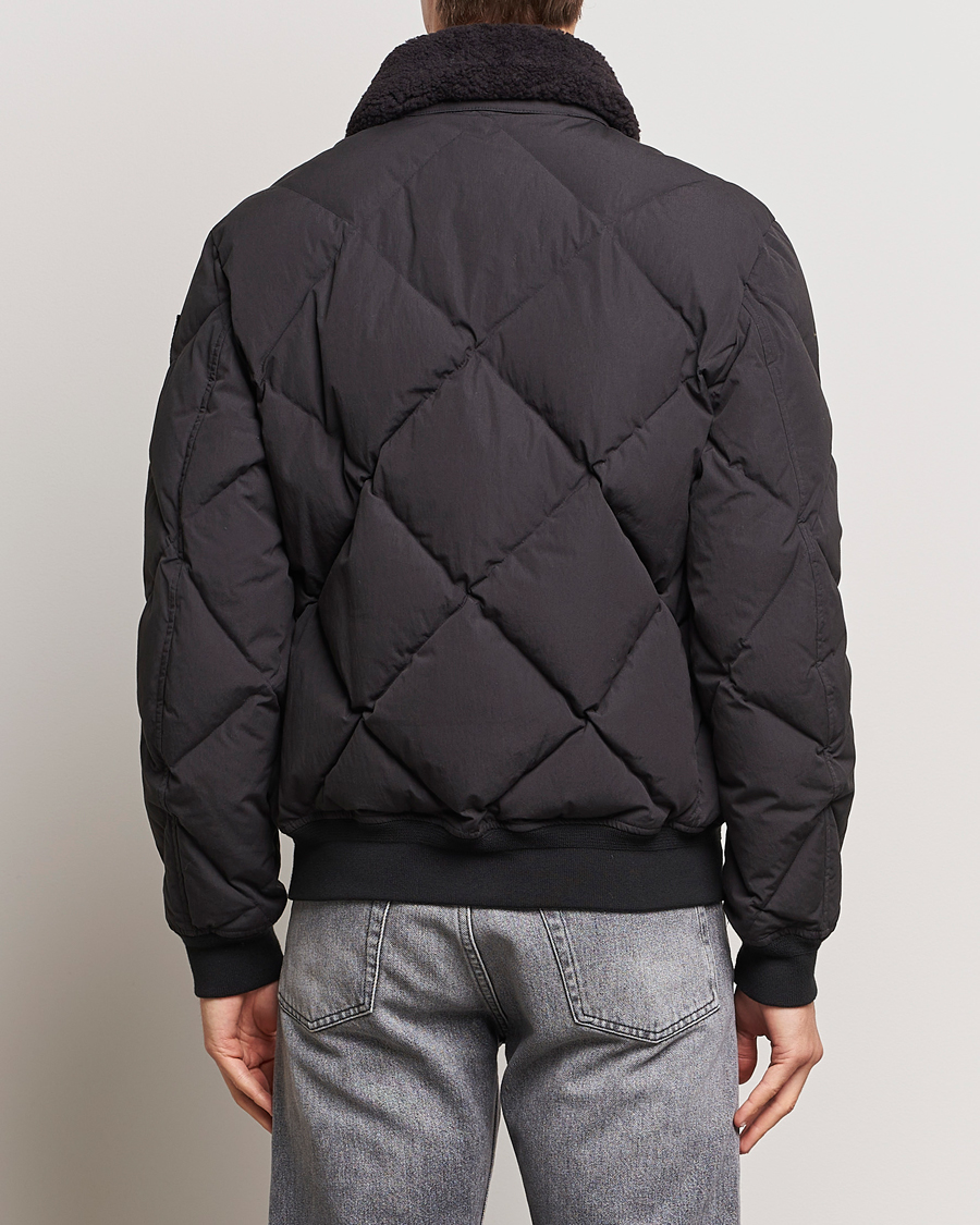 Homme | Manteaux Et Vestes | Belstaff | Hawkridge Padded Sherling Jacket Black