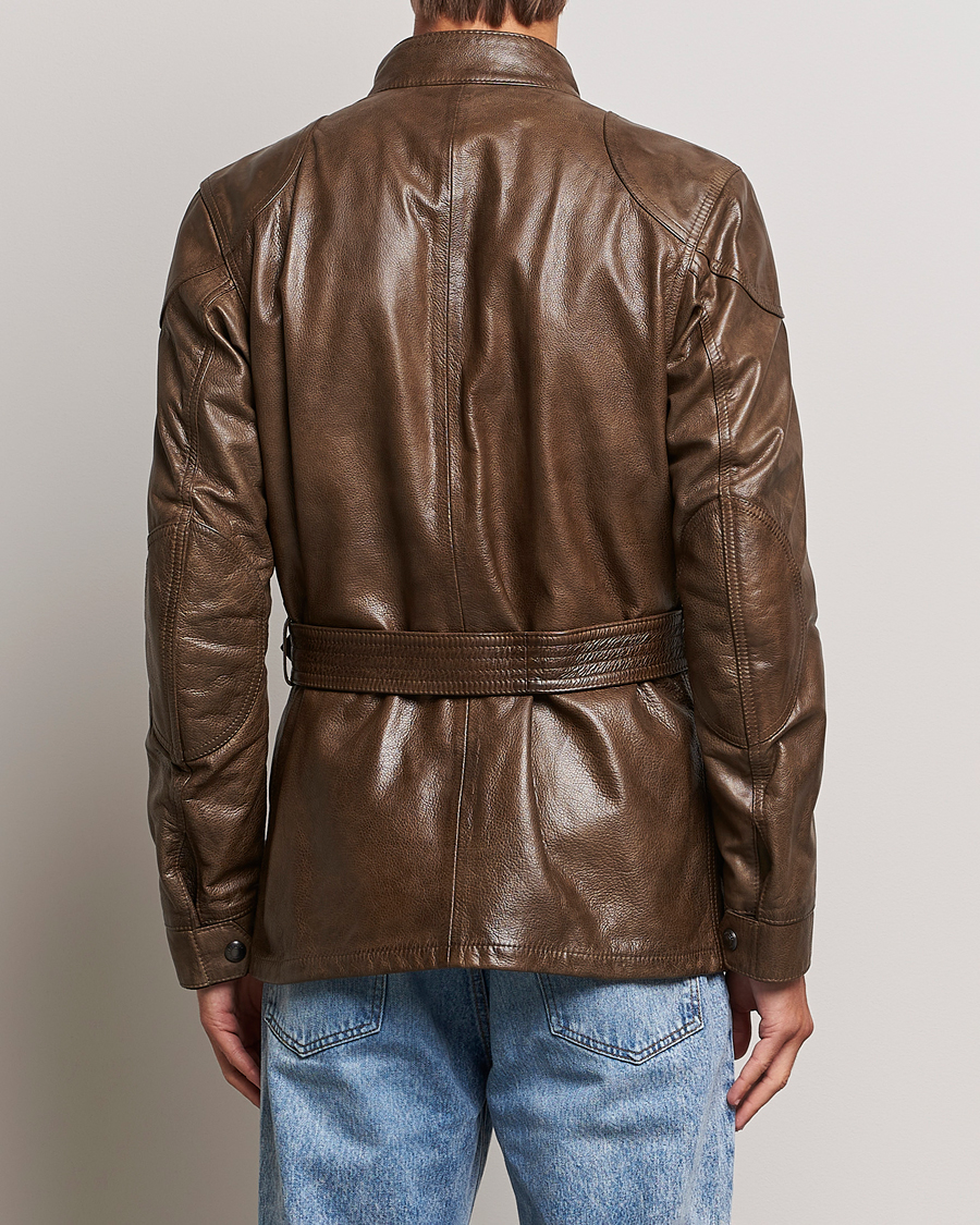 Homme | Manteaux Et Vestes | Belstaff | Trailmaster Panther Leather Jacket Antique Bronze