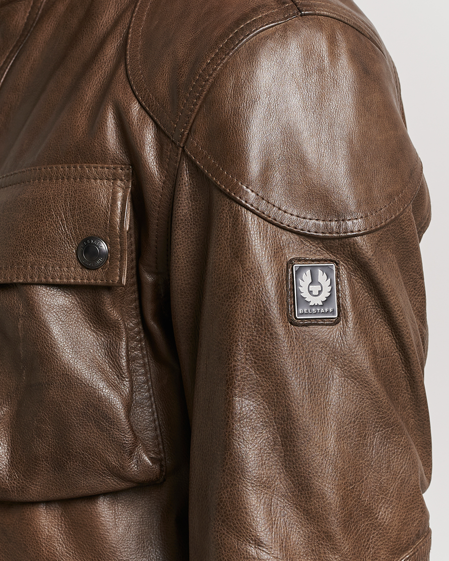 Homme | Manteaux Et Vestes | Belstaff | Trailmaster Panther Leather Jacket Antique Bronze