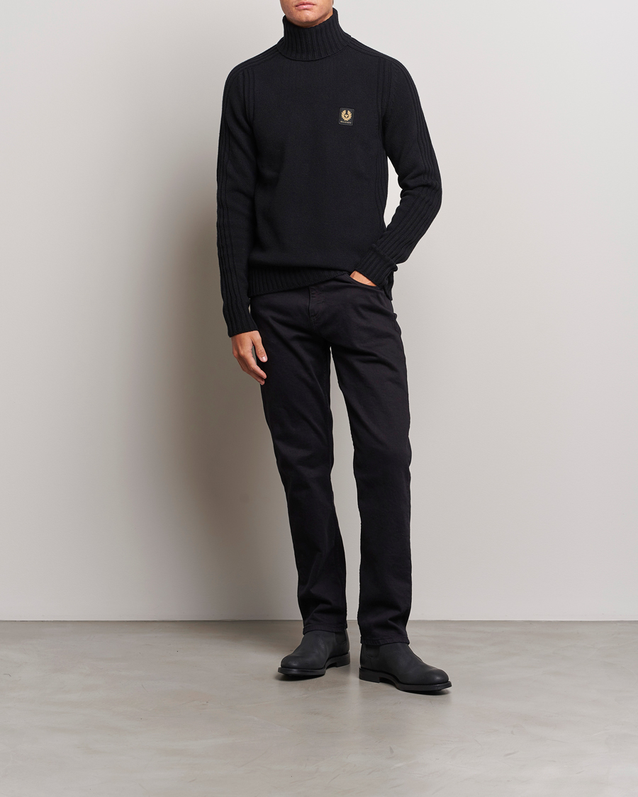 Homme | Pulls Et Tricots | Belstaff | Watch Wool Rollneck Black