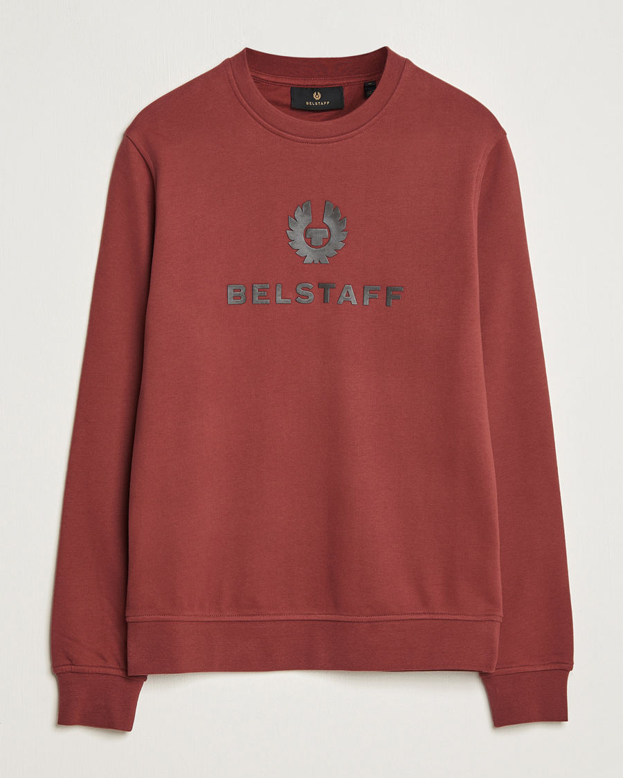 Homme | Pulls Et Tricots | Belstaff | Signature Crewneck Lava Red
