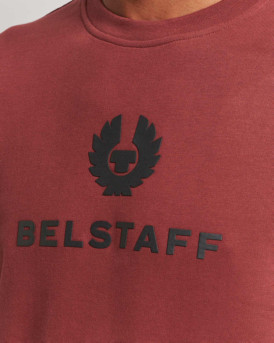 Homme | Pulls Et Tricots | Belstaff | Signature Crewneck Lava Red