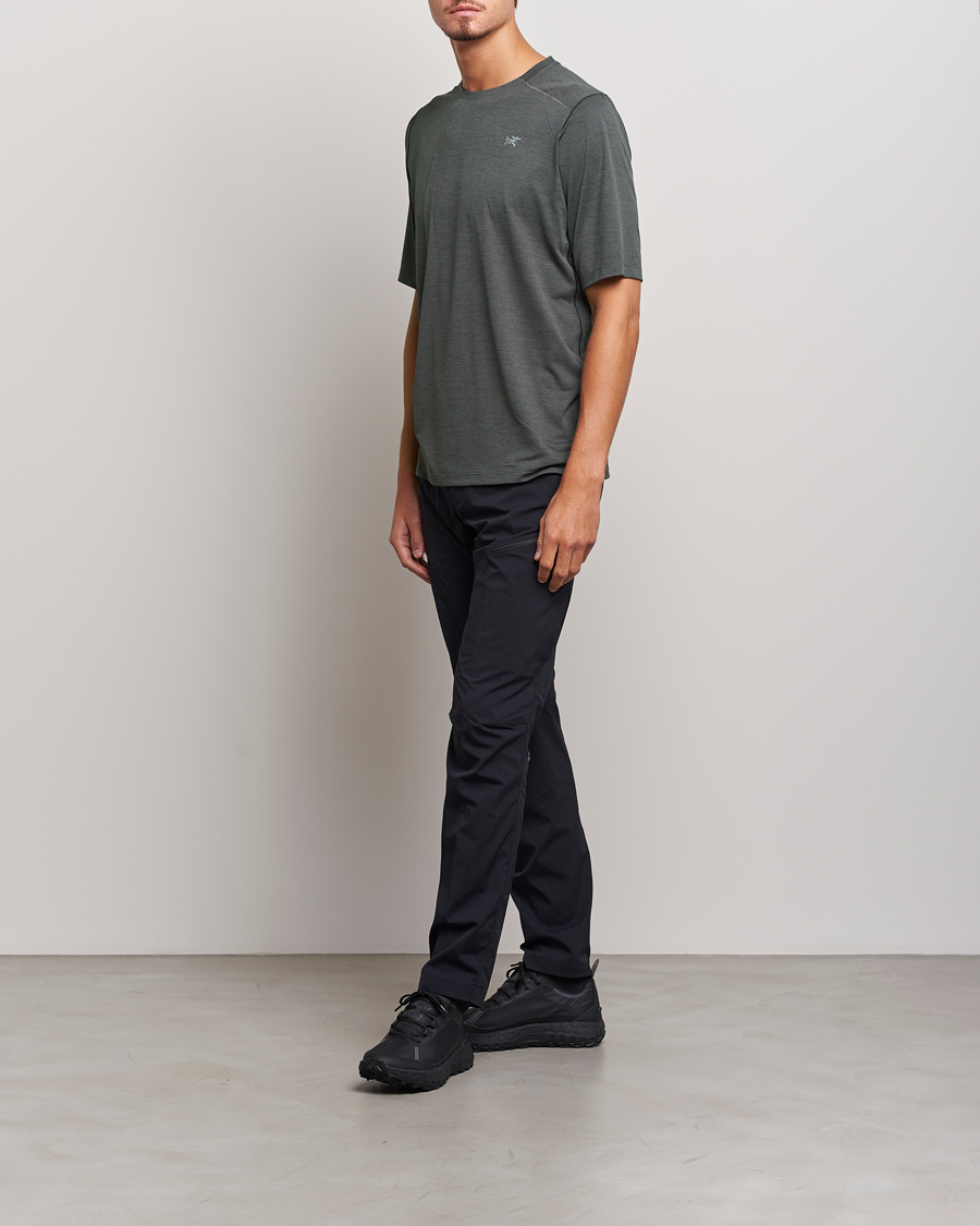 Homme | T-shirts | Arc'teryx | Cormac Crew Neck T-Shirt Black Heather