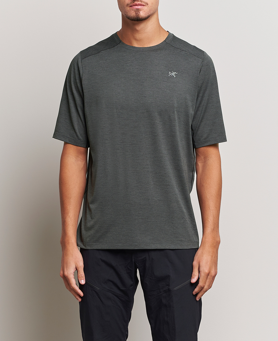 Homme | T-shirts | Arc'teryx | Cormac Crew Neck T-Shirt Black Heather