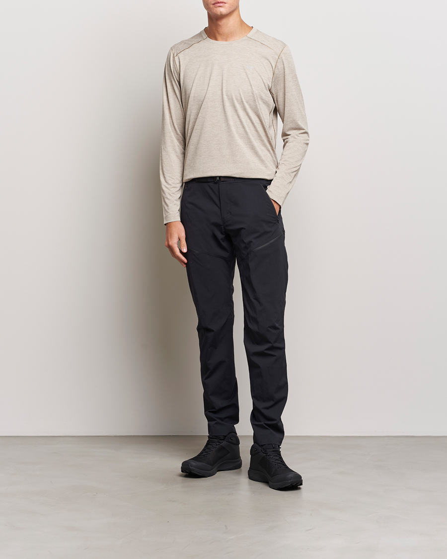 Homme | T-shirts | Arc'teryx | Cormac Long Sleeve T-Shirt Smoke Bluff Heather