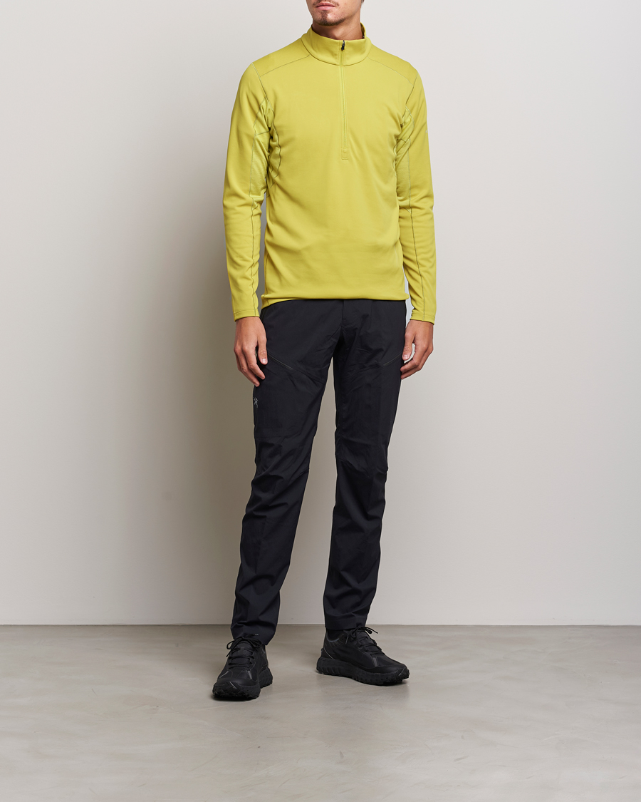 Homme | Pulls Et Tricots | Arc'teryx | Rho Hybrid Half-Zip Lampyre Yellow