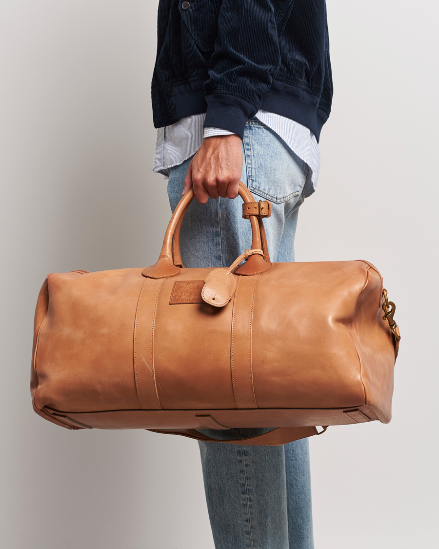 Homme | Polo Ralph Lauren Heritage Leather Dufflebag Tan | Polo Ralph Lauren | Heritage Leather Dufflebag Tan