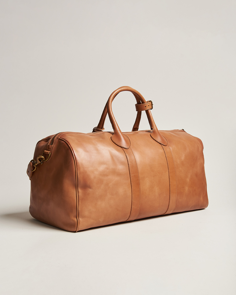 Homme | Polo Ralph Lauren Heritage Leather Dufflebag Tan | Polo Ralph Lauren | Heritage Leather Dufflebag Tan