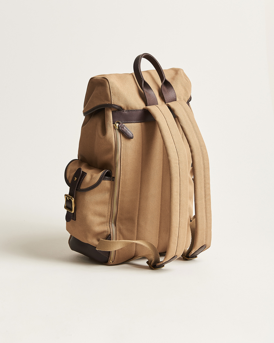 Homme | Polo Ralph Lauren Canvas Backpack Tan | Polo Ralph Lauren | Canvas Backpack Tan