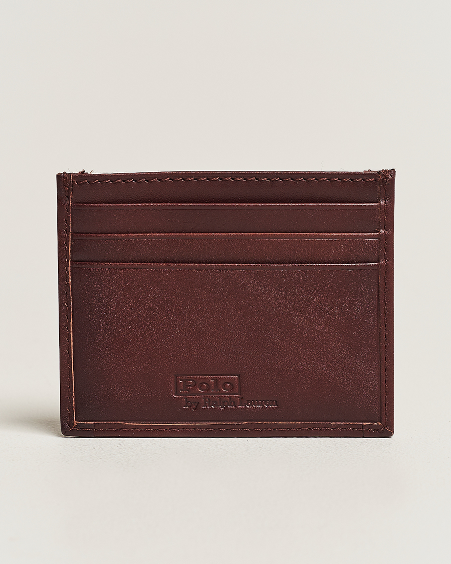 Homme |  | Polo Ralph Lauren | Leather Card Case Tartan