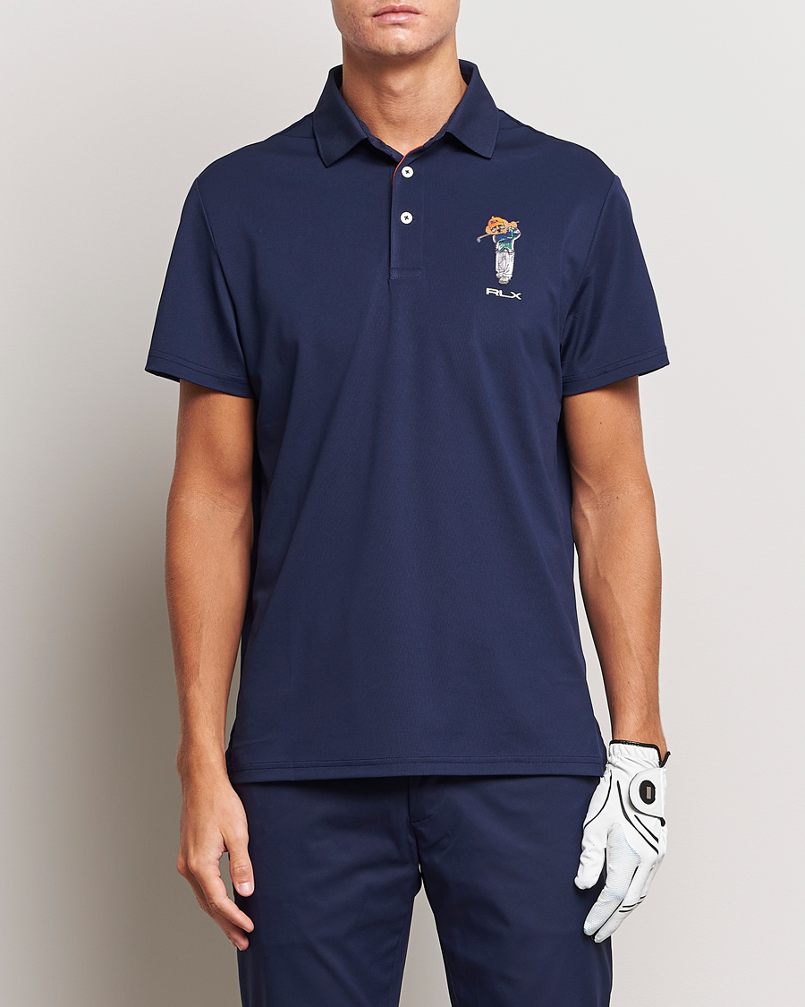 Homme | Polos | RLX Ralph Lauren | Airtech Bear Polo French Navy