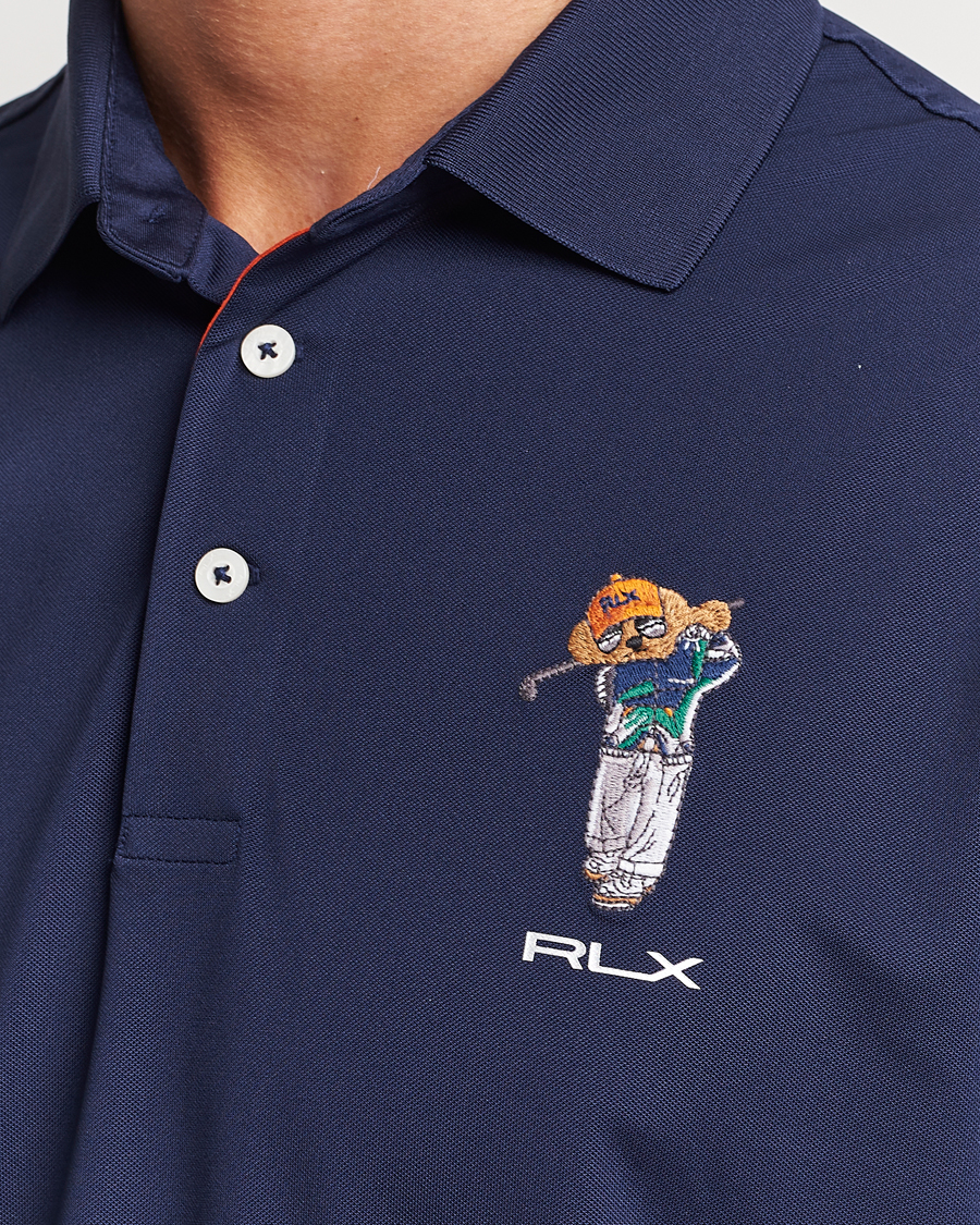Homme | Polos | RLX Ralph Lauren | Airtech Bear Polo French Navy