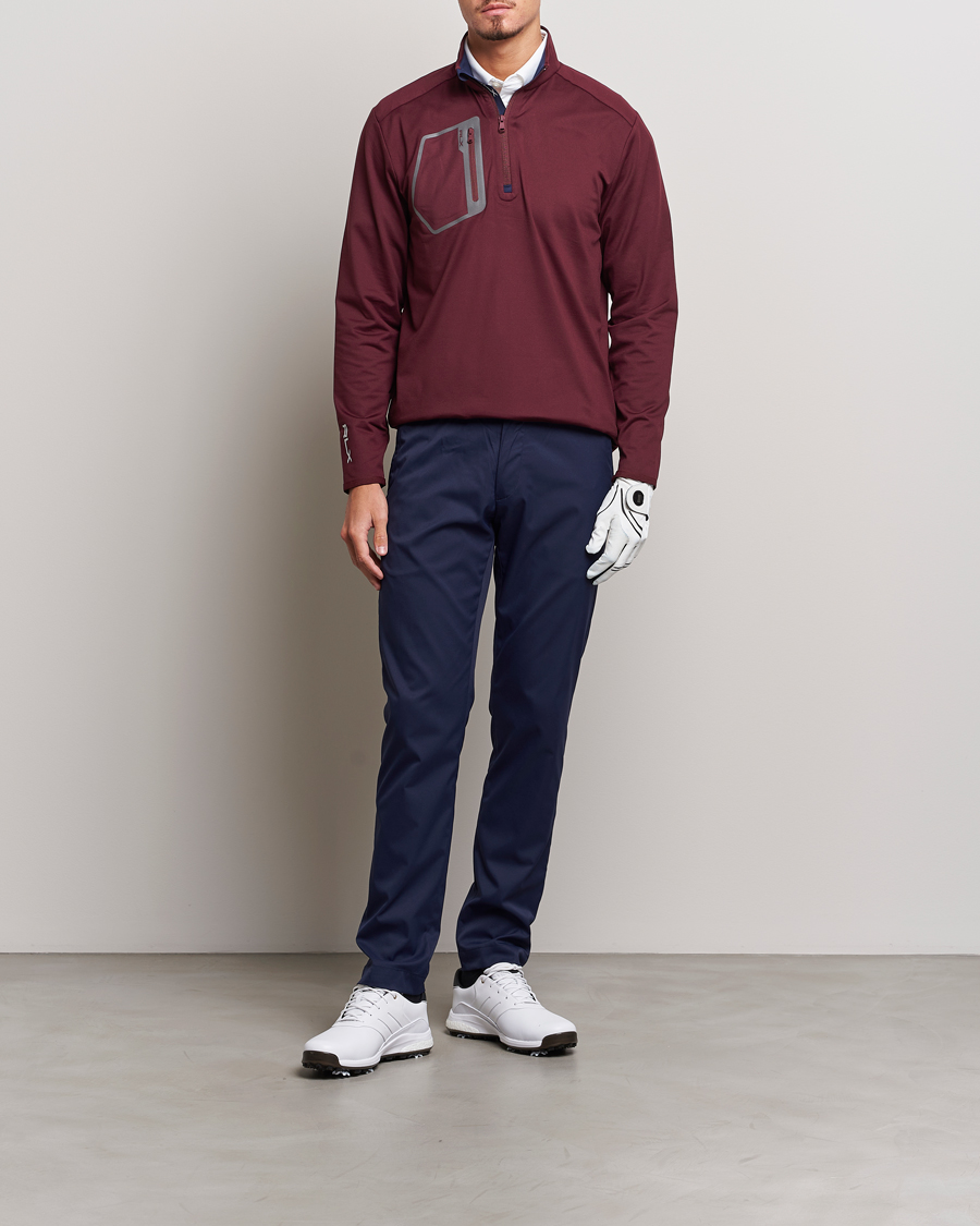Homme | Pulls Et Tricots | RLX Ralph Lauren | Luxury Performance Jersey Harvard Wine