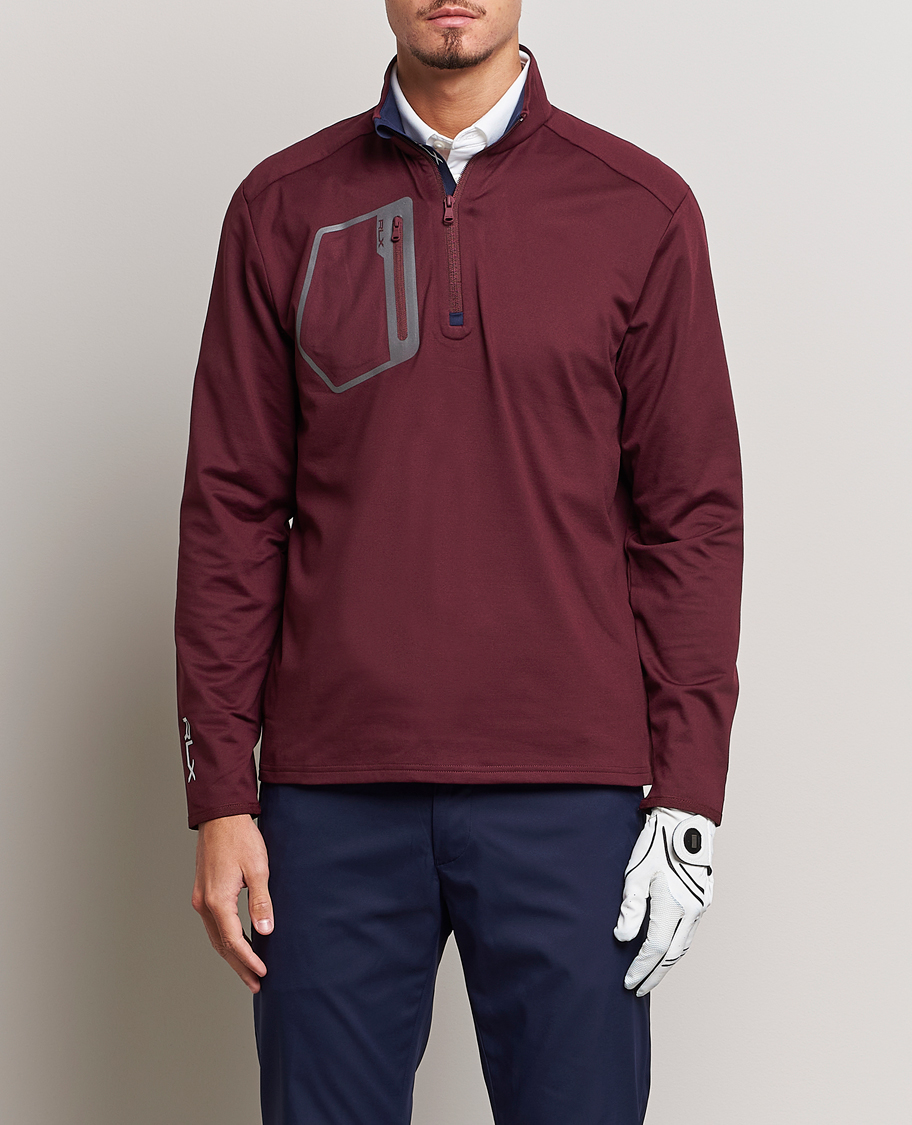 Homme | Pulls Et Tricots | RLX Ralph Lauren | Luxury Performance Jersey Harvard Wine
