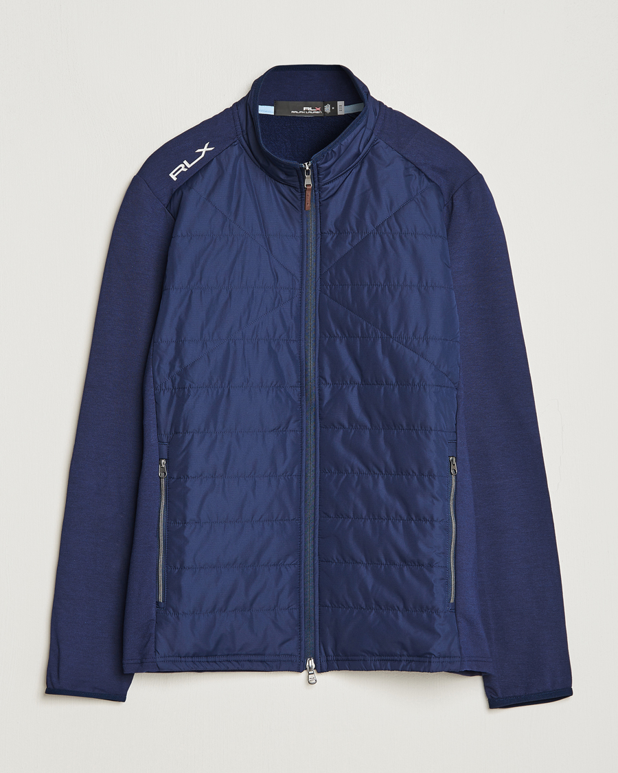 Homme | Pulls Et Tricots | RLX Ralph Lauren | Performance Wool Full Zip French Navy