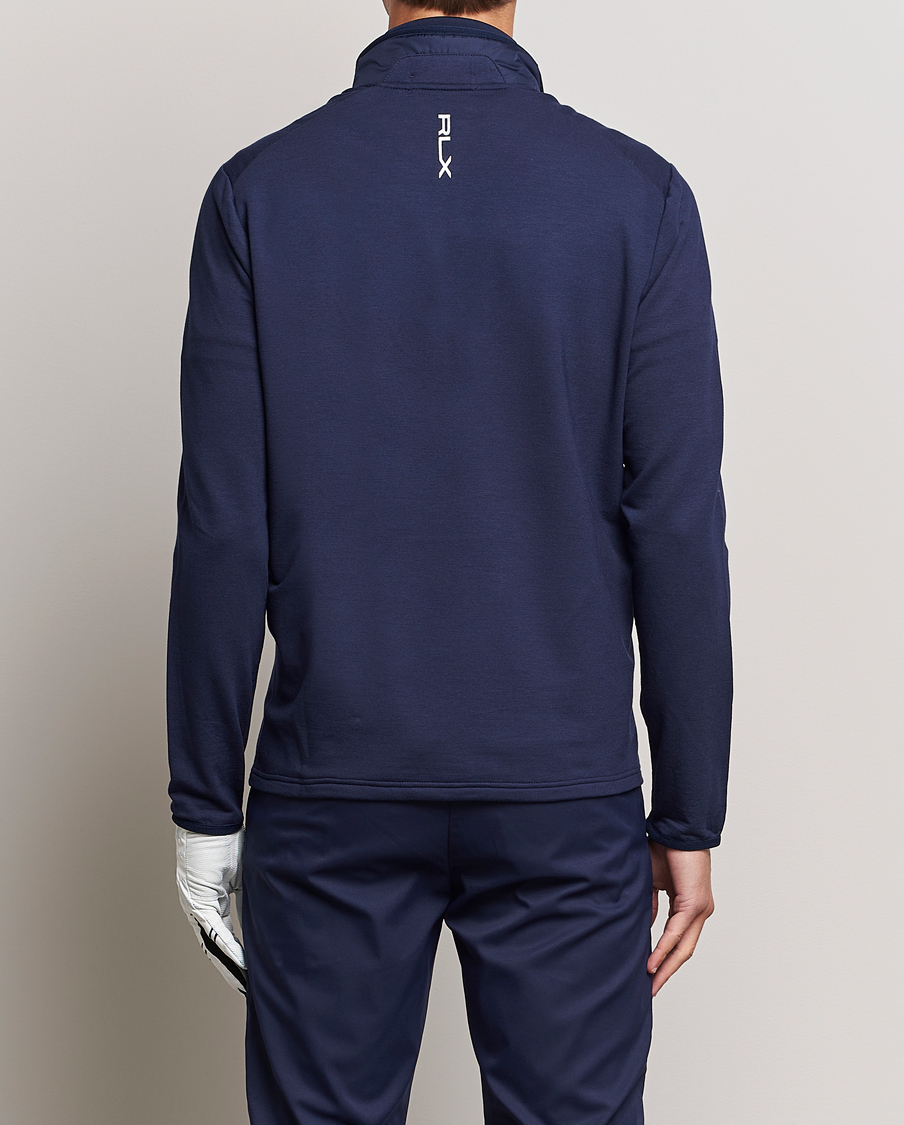 Homme | Pulls Et Tricots | RLX Ralph Lauren | Performance Wool Full Zip French Navy