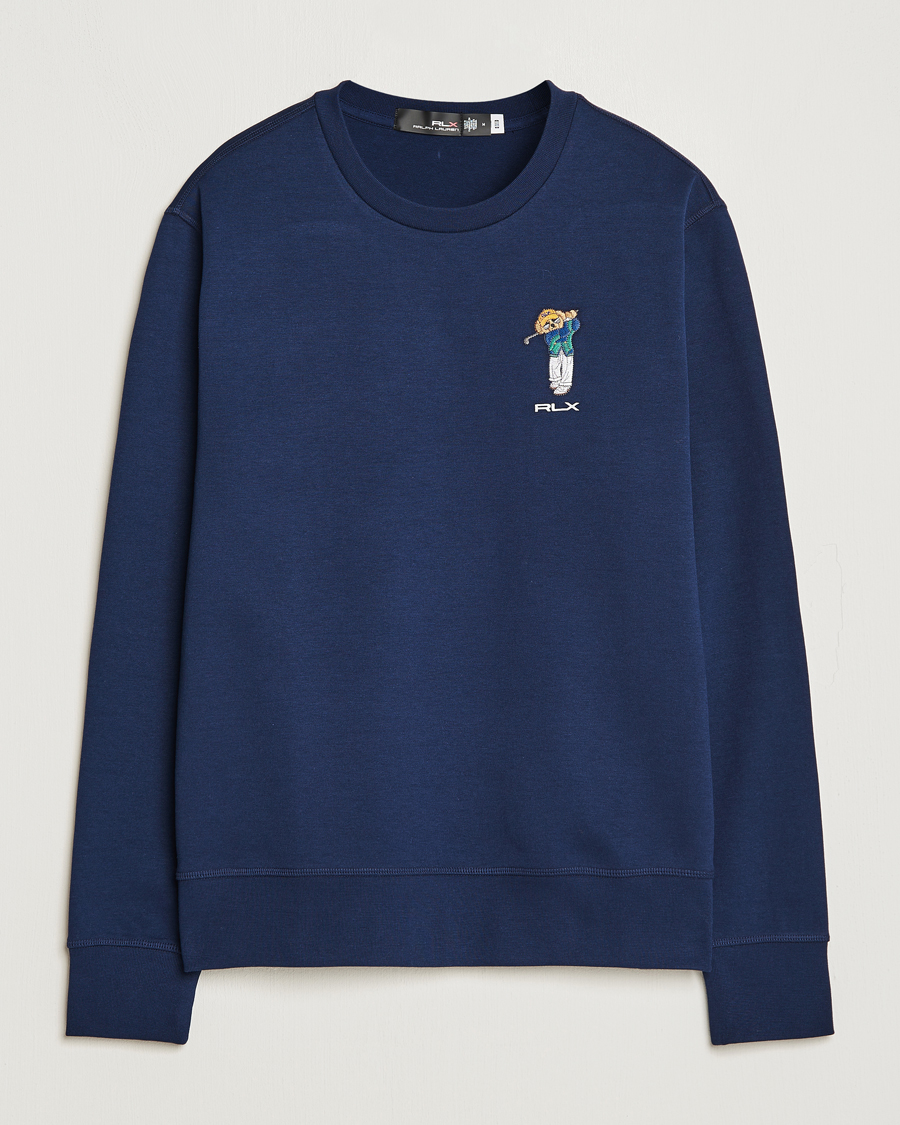 Homme | Pulls Et Tricots | RLX Ralph Lauren | Bear Double Knit Pullover French Navy