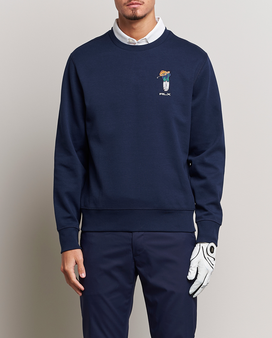 Homme | Pulls Et Tricots | RLX Ralph Lauren | Bear Double Knit Pullover French Navy