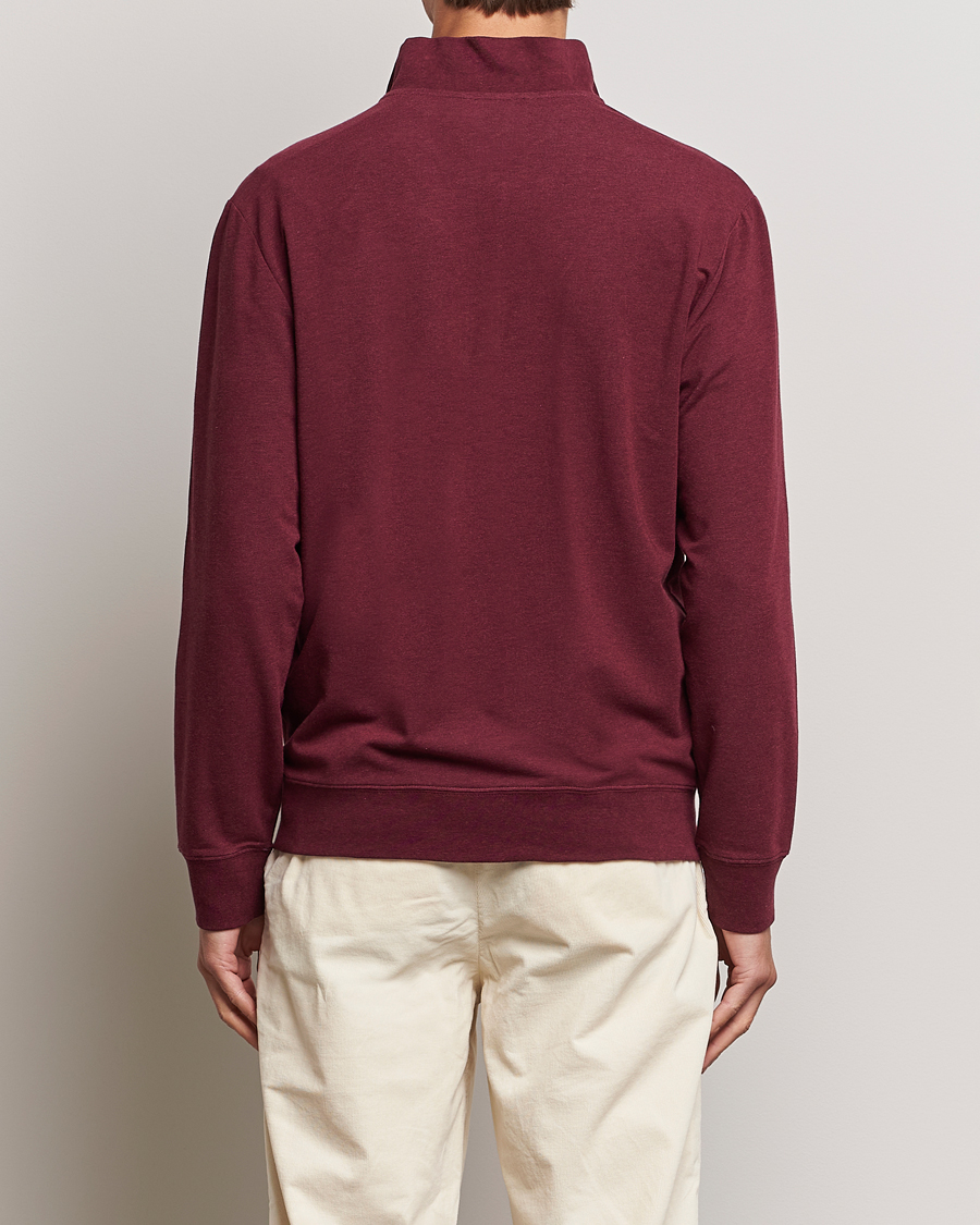Homme | Pulls Et Tricots | Polo Ralph Lauren Golf | Terry Jersey Half Zip Sweater Wine Heather
